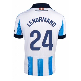 Real Sociedad Robin Le Normand #24 Heimtrikot 2023-24 Kurzarm